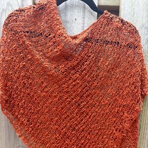 Burnt Orange Shawl